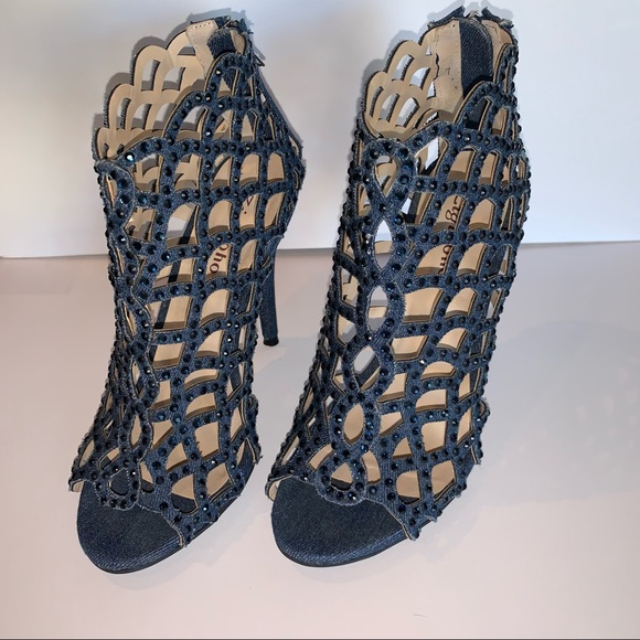 Zigisoho open toe heeled sandals size 7 - Picture 7 of 7